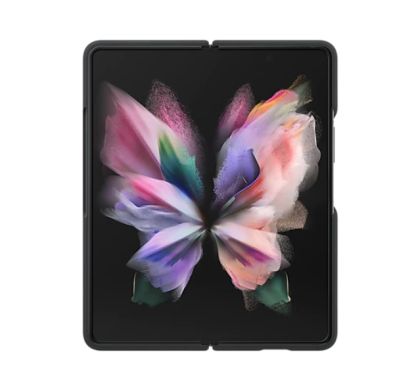 Калъф Samsung Galaxy Z Fold 3 Silicone Cover, Black